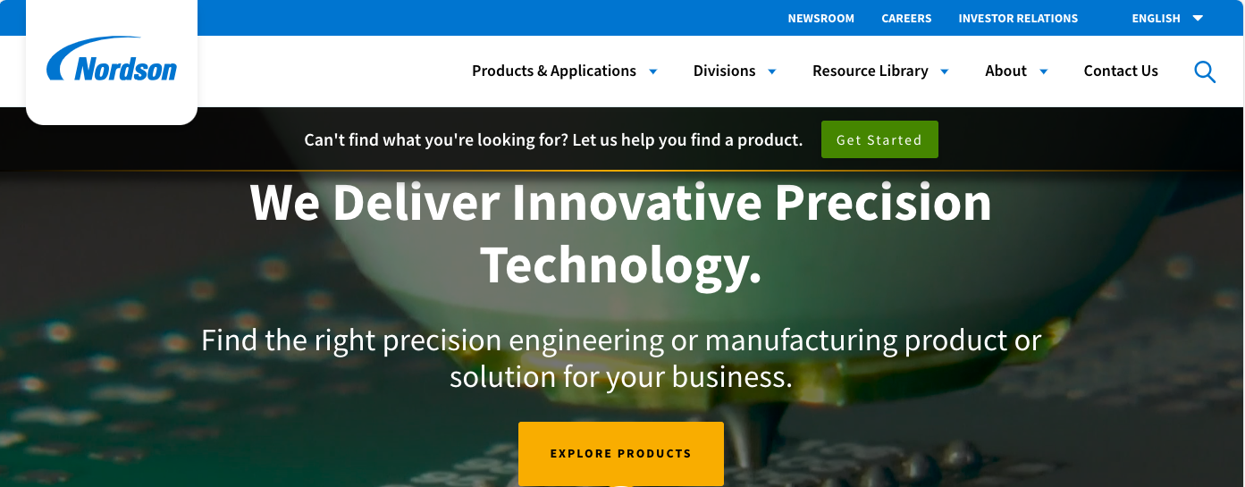 nordson UV Curing Equipment Manufacturer