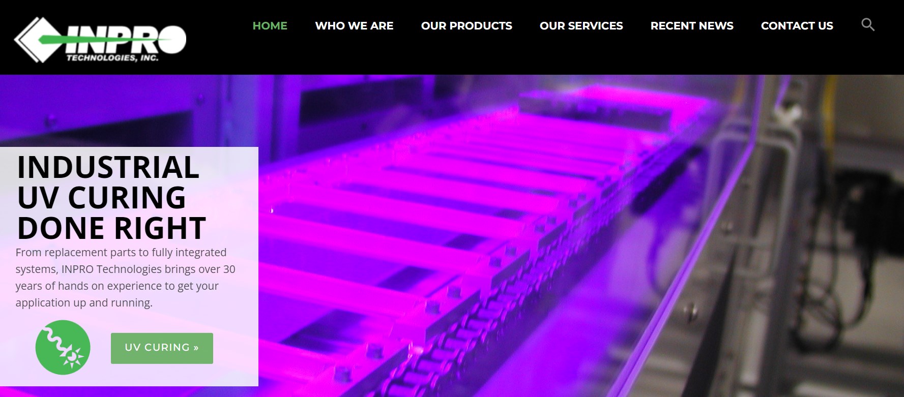 INPRO uv led curing system  manufacturer
