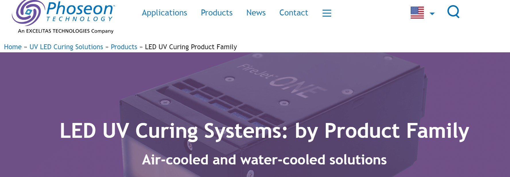 Phoseon uv led curing system  manufacturer
