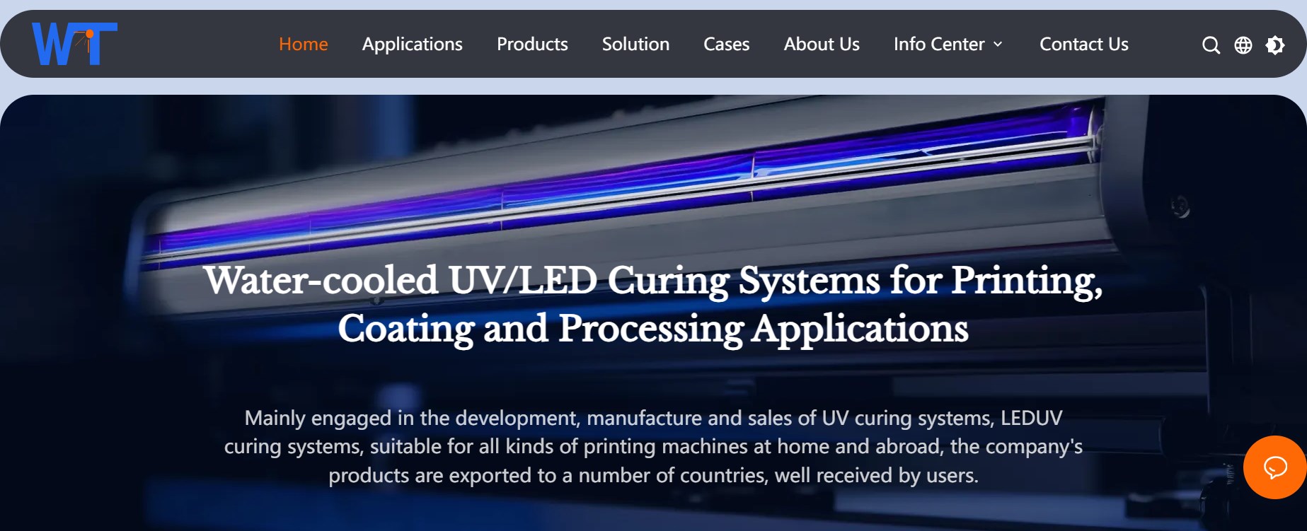WT uv led curing system manufacturer WT uv led curing system manufacturer